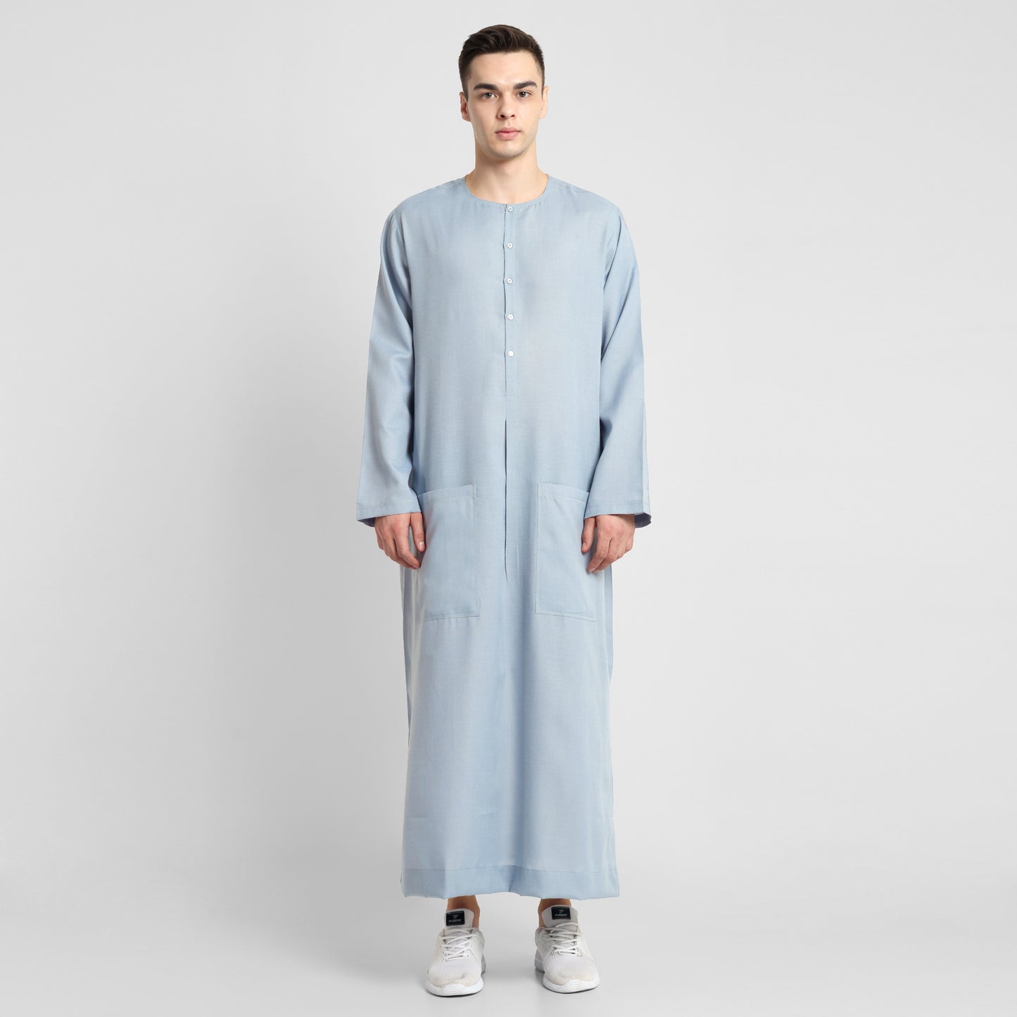 HIGH QUALITY PREMIUM ARAB STYLE ROUND LINE JUBBA THOBE