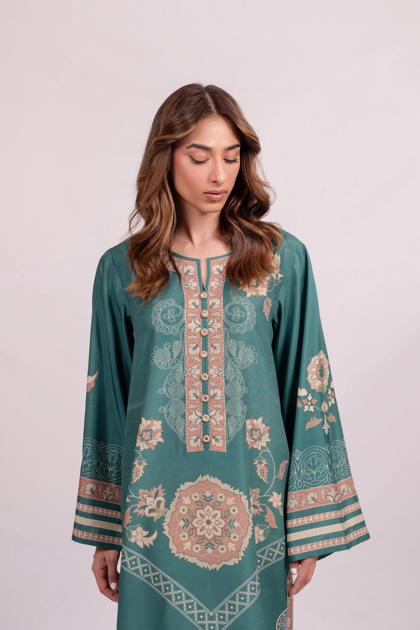 EARTHEN TONE PREMIUM LONG DRESS