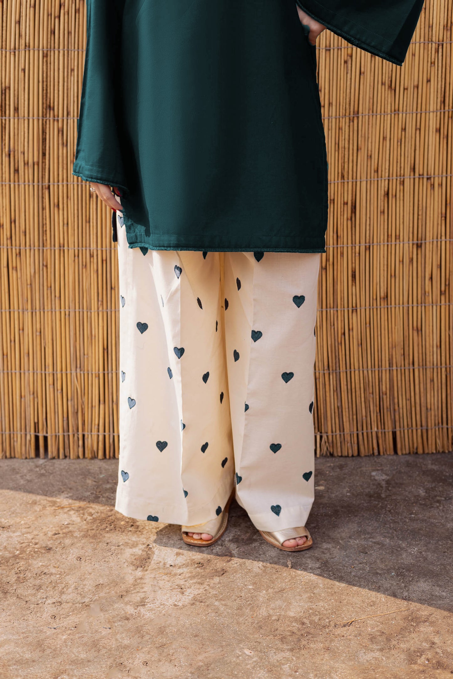 SCARLET BRUSHED LOUNGE TOP AND PANT SET