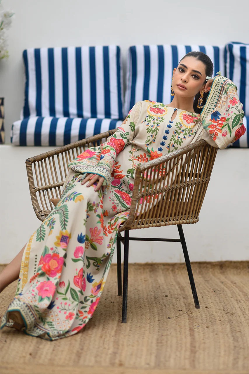 IVORY LAWN PREMIUM LONG DRESS