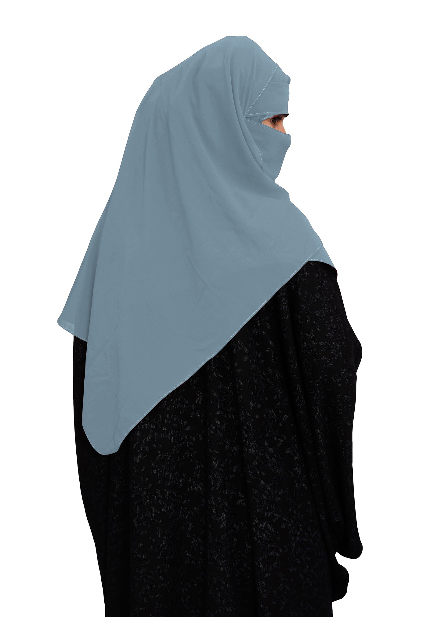 SIGNATURE ELEGANCE TWO LOOP HIJAB AND ONE LAYER NIQAB SET