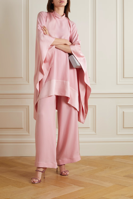 PINK PARFAIT NIDA KAFTAN TOP + PANT SET