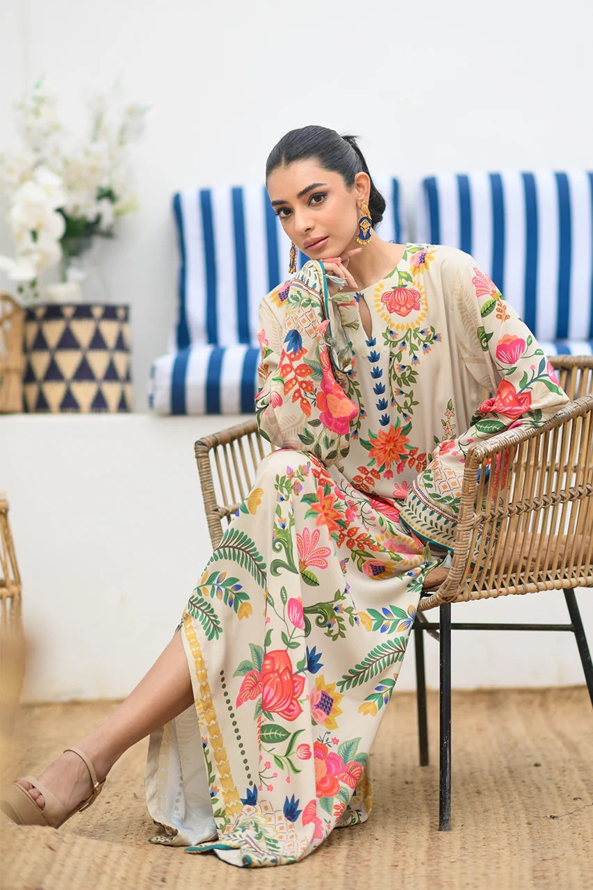 IVORY LAWN PREMIUM LONG DRESS