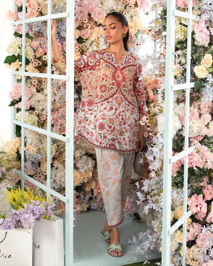 PAISLEY BLOOM PREMIUM TOP AND PANT SET