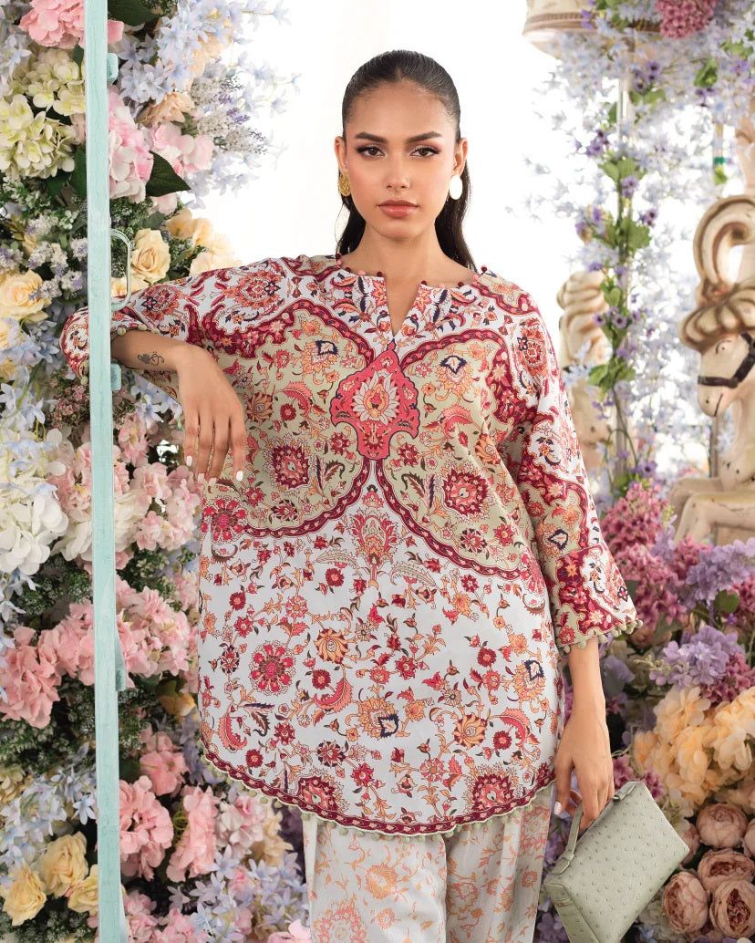 PAISLEY BLOOM PREMIUM TOP AND PANT SET