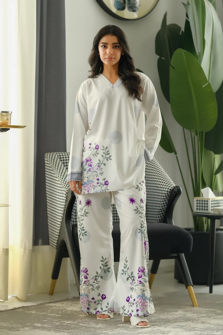 Royal Oasis Premium Top And Pant Set
