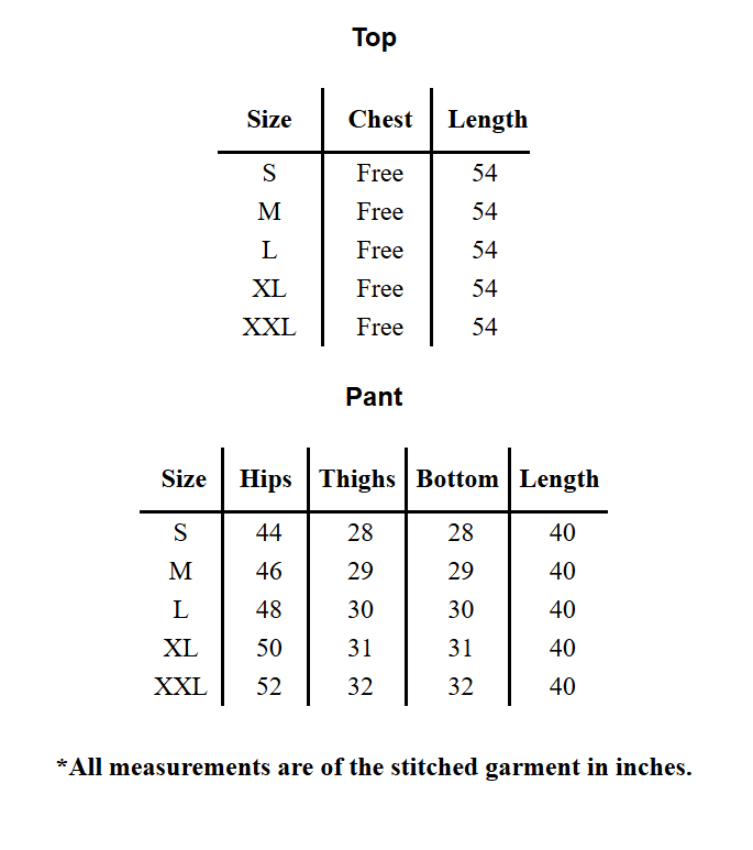 SERENE FLORAL PREMIUM  CO-ORD SET