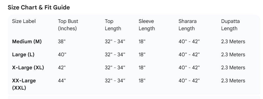 REGAL DUAL-TONED SHARARA SET WITH DUPATTA