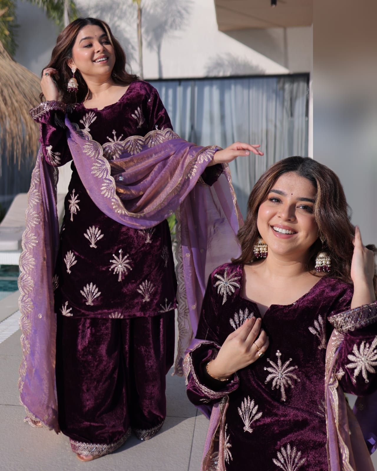 IMPERIOR ZARI SALWAR SUIT WITH DUPATTA