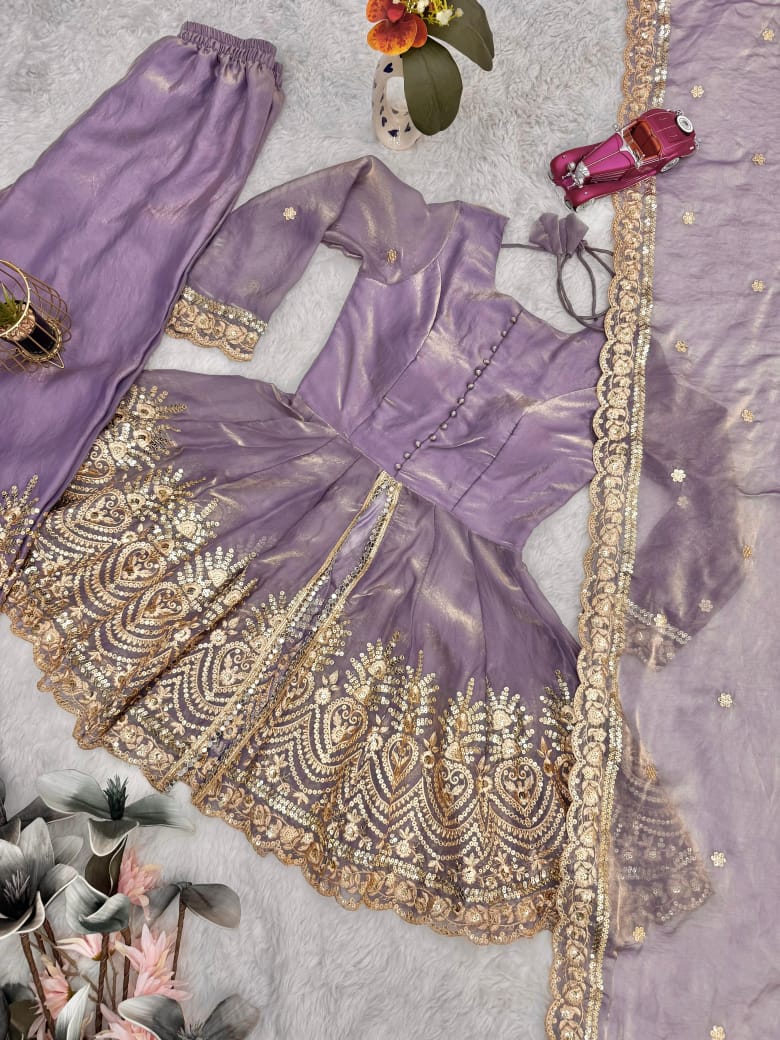 MIRROR GLAMOUR PRIME SHARA SET WITH DUPATTA