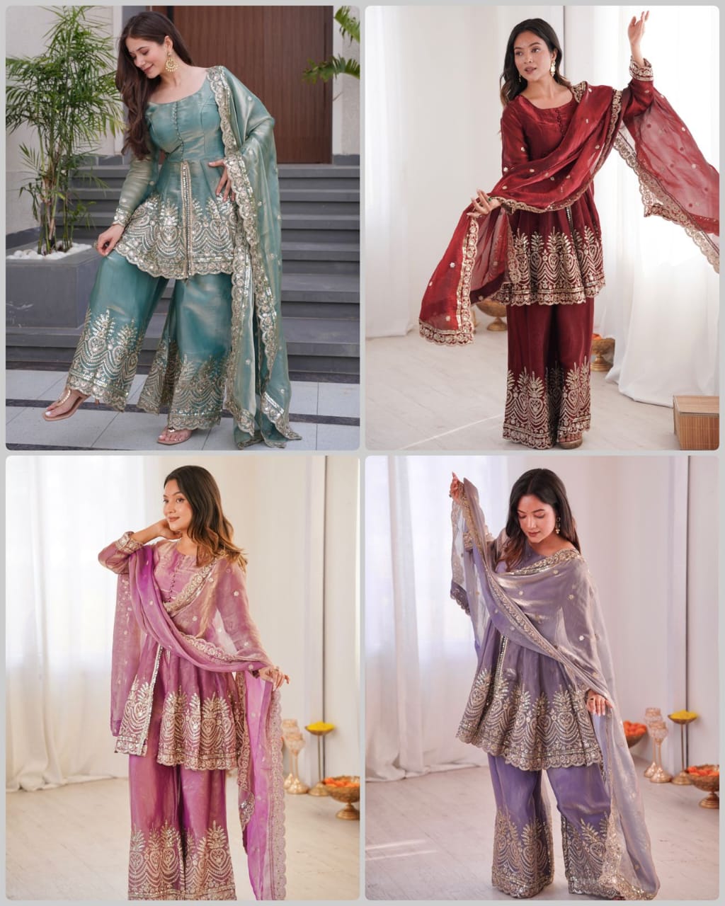 MIRROR GLAMOUR PRIME SHARA SET WITH DUPATTA