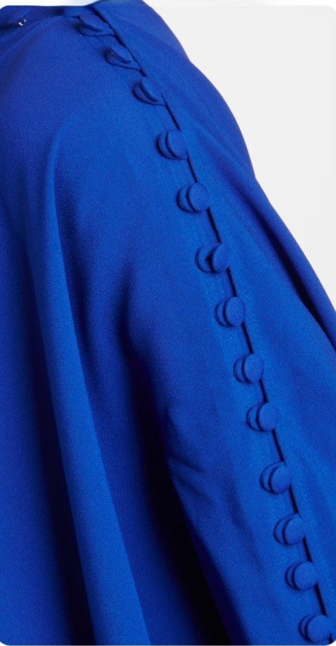 MODERN ELEGANCE BUTTON STYLE CLOSURE LONG KAFTAN