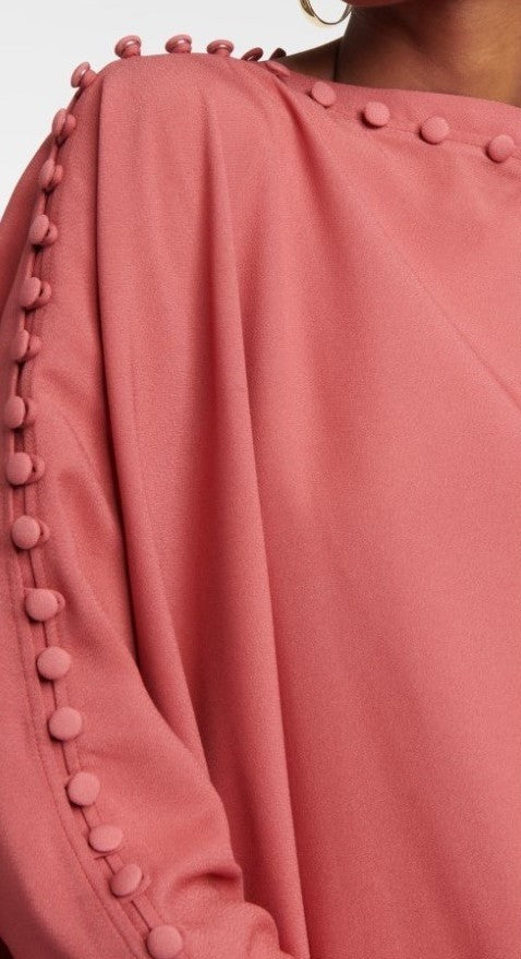 MODERN ELEGANCE BUTTON STYLE CLOSURE LONG KAFTAN