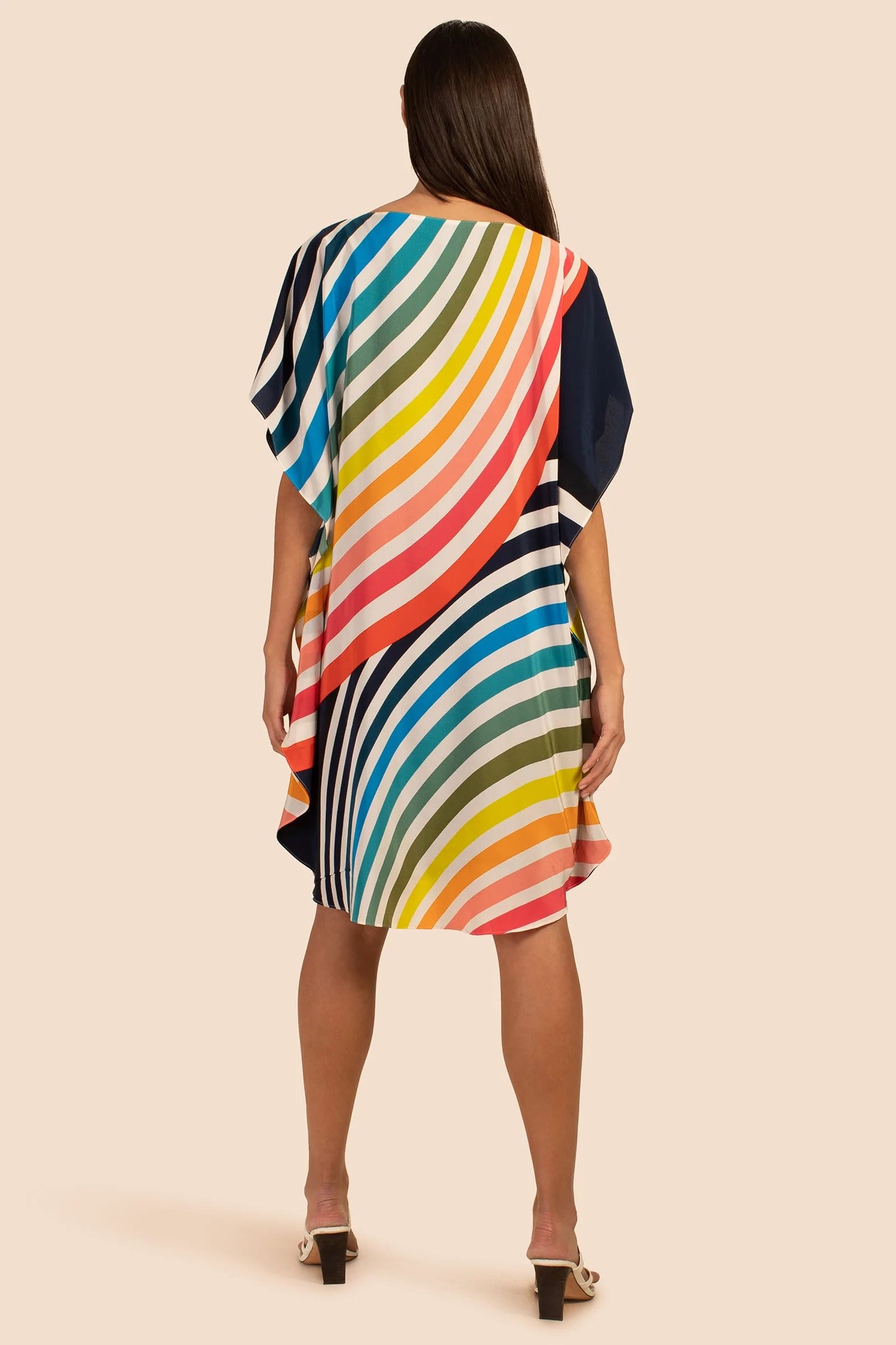 MULTI-COLOUR SHORT LENGTH KAFTAN