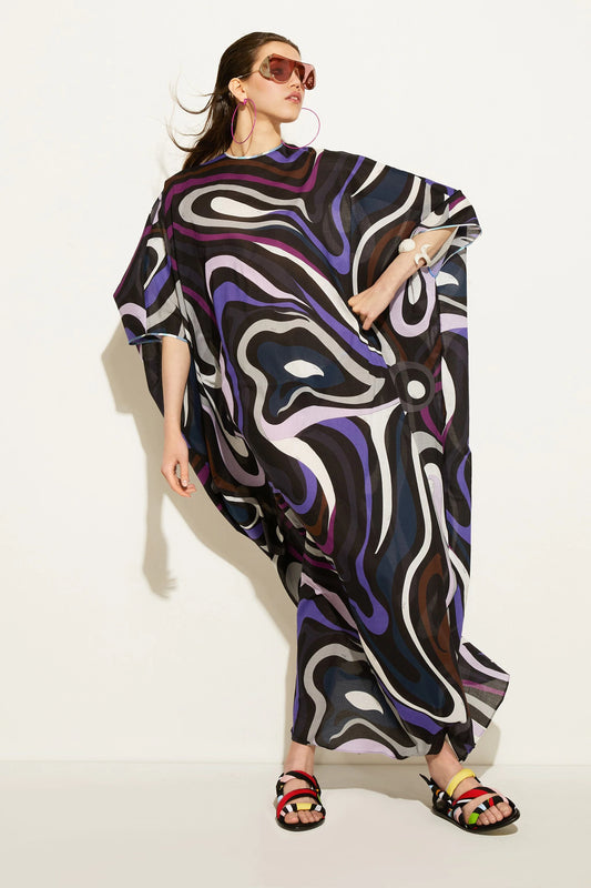 PREMIUM COTTON PRINTED LONG KAFTAN