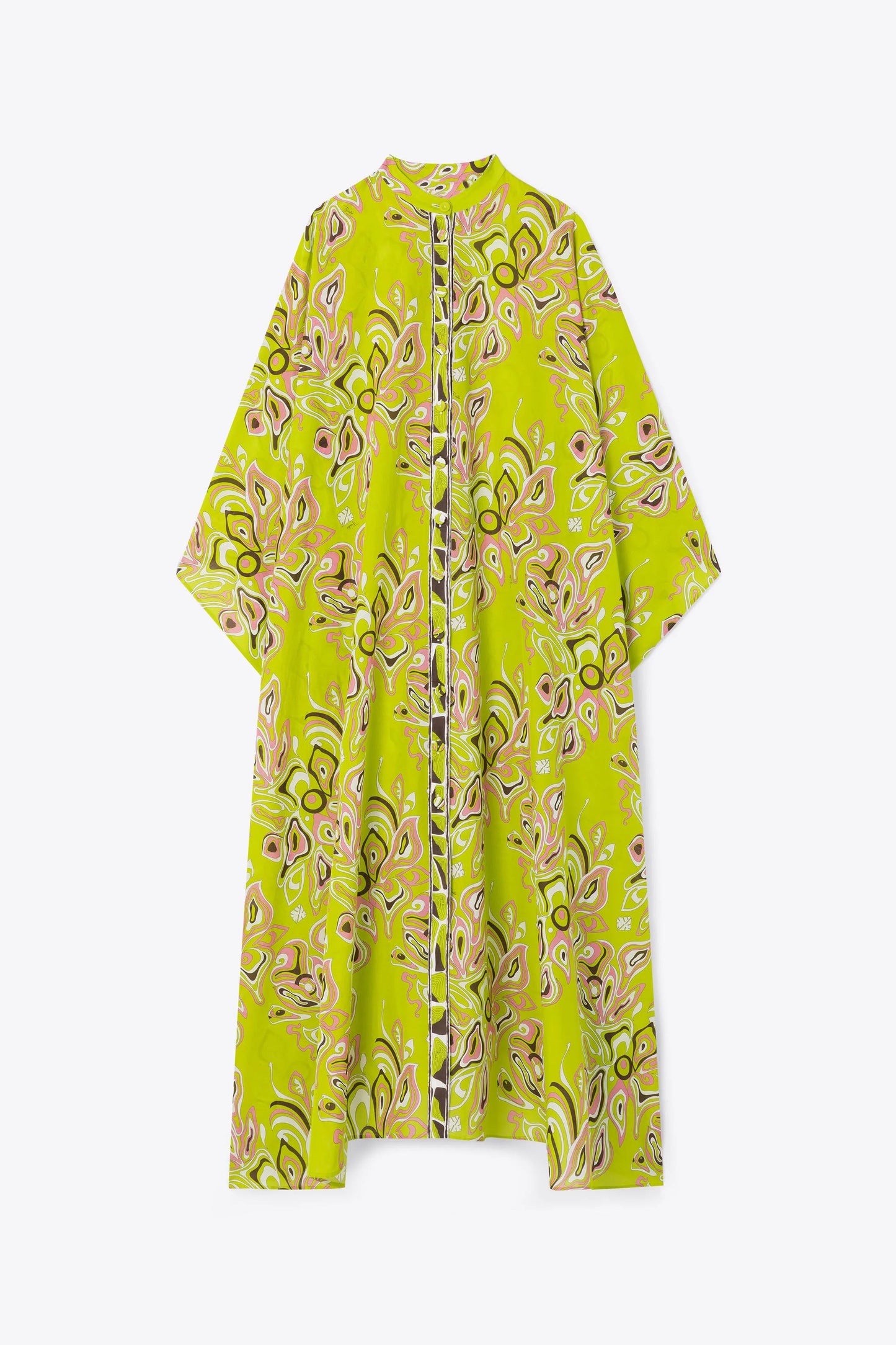 LIGHT GREEN MANDARIN COLLAR PREMIUM KAFTAN