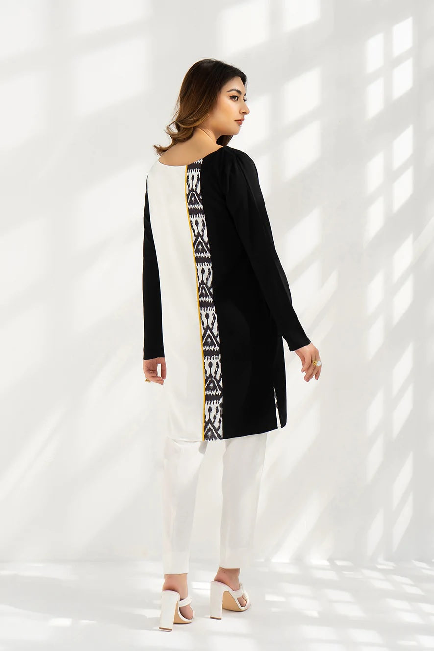 VISCOSE RAYON SOFT PRINTED DUAL COLOUR WOMEN KAFTAN TOP