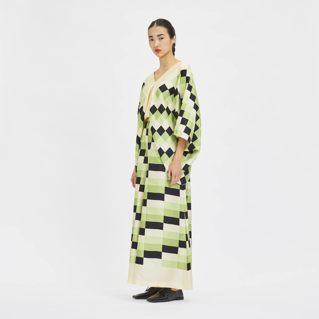 Checked Printed Co-ord Sets Kaftan Pant