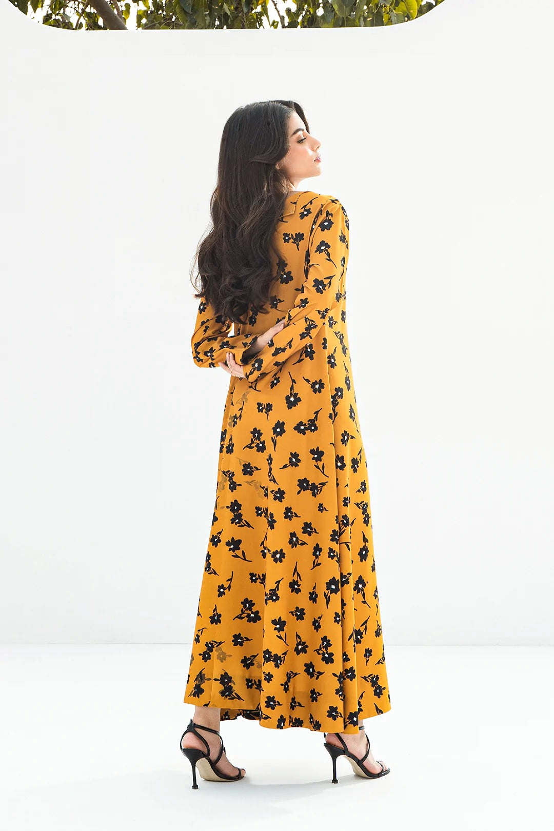 PREMIUM YELLOW COLOUR KOREAN BSY TOP DRESS