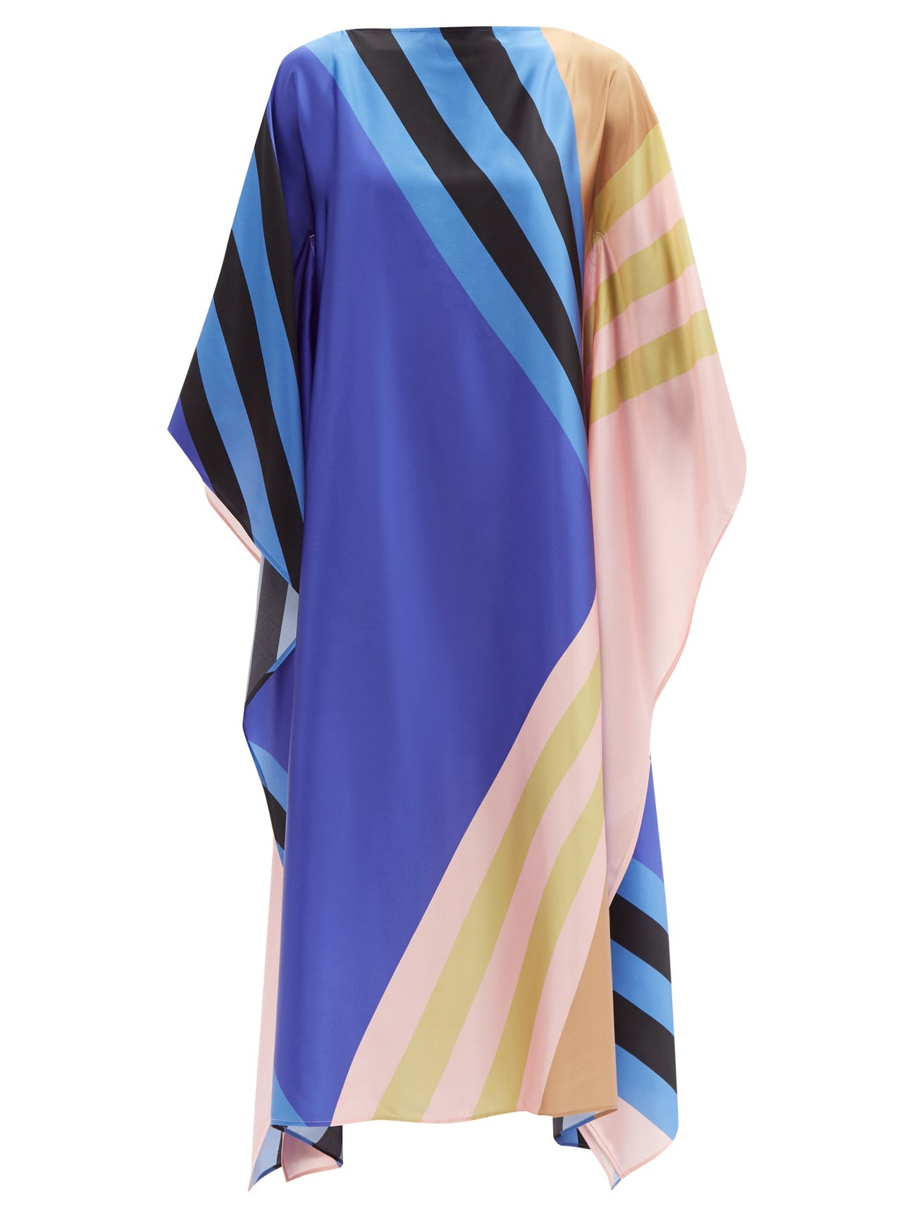 triped Printed Lounge Wear Kaftan